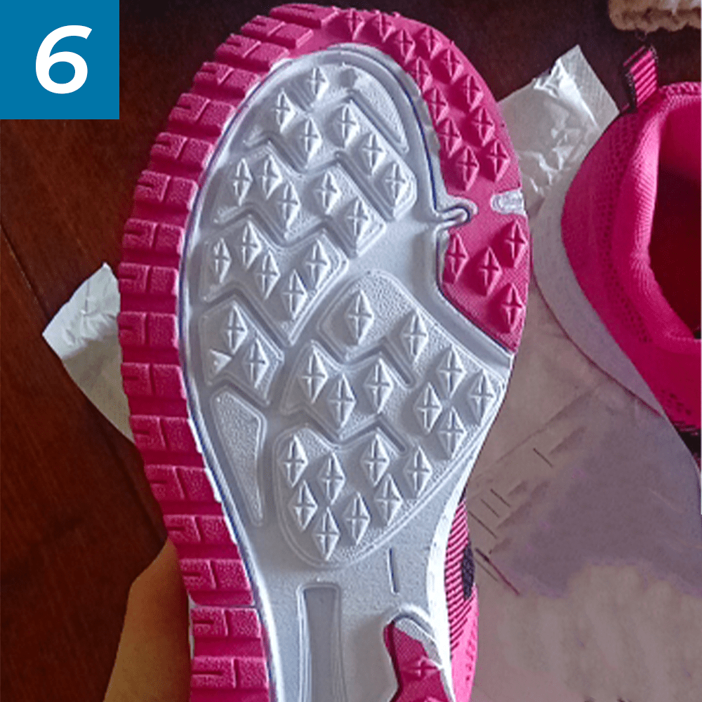 Anti-slip shoe sole